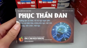 phục thần đan - Giúp dưỡng tâm  an thân  dễ ngủ  ngủ ngon giấc  sáng dậy tỉnh táo  cải thiện tình trạng khó ngủ  mất ngủ  bồn chồn -hộp 30 viên