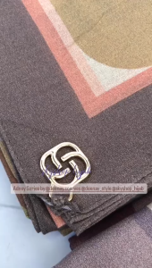 ADNEY SERIES BY DEENAY SIZE 115 X115CM BAHAN VOAL FINISHING SEWING KERUDUNG SEGIEMPAT MURAH hijab