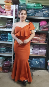 Marian Off Shoulder Dress For Bridesmaid Dress Taytay Supplier