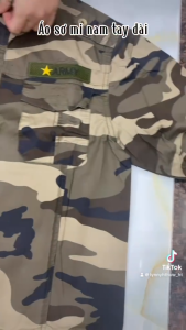 {HCM}_Áo lính rằn ri nam .Áo sơ mi nam tay dài rằn ri .Chất liệu kaki mềm mịn bền màu_THUỶ TIÊN SHOP