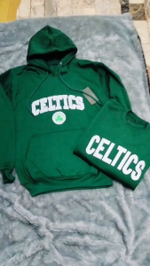 Hoodie CELTICS Anak Sampai Dewasa Logo Texs Pull Bordir Premium Distro Hing Quality