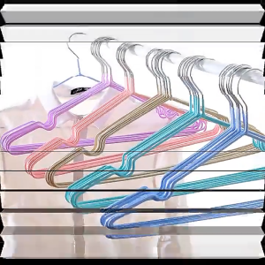 ไม้แขวนเสื้อกันลื่นและหนาแช่พลาสติกที่บ้านเด็กผู้ใหญ่เสื้อผ้าแห้งไม่มีรอยต่อแขวนเสื้อผ้าชั้นวาง G2612