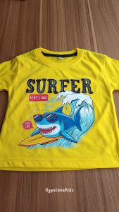 Baju Kaos Distro Anak Laki-Laki Karakter Kartun Hiu Keren Import 1-10 Tahun - Hypelane - DTF2