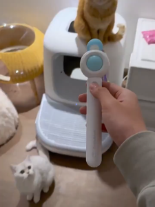 ไม้ตกแมวพับเก็บได้อัตโนมัติ ไม้ล่อแมว มีเลเซอร์ เปลี่ยนหัวได้ ของเล่นแมวแบรนด์ cat toy Cat Teaser