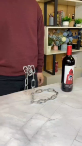 Bottle Opener Pen Shape Stainless Steel Needle Fast Kitchen Bar Party Portable Corkscrew