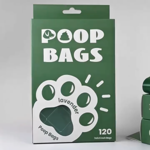 Frame handle dog poop bag EPI vest toilet collector 1.5 silk degradable cat bag sandbag poop collector bag pet garbage