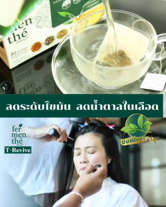 [1 กล่อง]🌿 FermenThe T-Revive ชาขาวเกรดดีที่สุด ชาเขียว+สมุนไพรอีก 8 ชนิด ลดระดับน้ำตาลในเลือด ลดระดับไขมันในเลือด