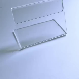 [HCM] Menu Mica L Bảng giá mica Tag thông tin mini để bàn trong suốt NHIỀU kích thước -GL602