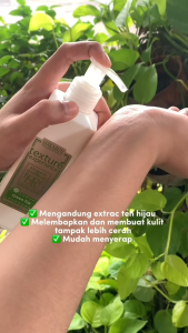 MAKARIZO Texture Experience Body Oil 200ml GREEN TEA Massage Tubuh Badan Kulit Minyak Pijat Pelembab