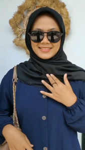 Dress Gamis Polos Wolfis Premium NERISSA | Gamis Wanita Duyung Syari Polos Wolfis