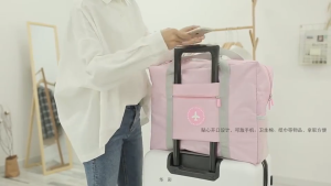 BAOERDEN Tas Travel Kapasitas Besar/Tas Olahraga Lipat/Tas Olahraga/Tas Bahu Modis/Tas Tahan Air/Tas Penyimpanan Nyaman