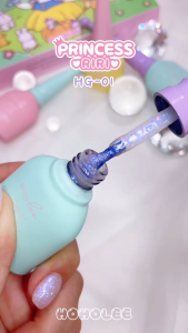 [ HOẢ TỐC 2H ] "Hoholee - Princess Riri Glitter Collection 4 Colors": Bộ sưu tập gel nhũ lấp lánh từ Hoholee Hàn quốc