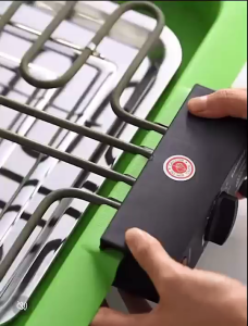 เตาปิ้งย่างไฟฟ้า Sokany 2200W ปิ้งบาร์บีคิว เนื้อสเต็ก ท่อนำความร้อนรูปตัวยู กระจายความร้อนทั่วถึง