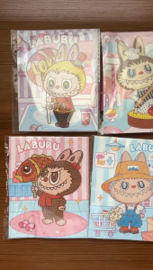 Labubu Kreatifitas Aktifitas Tempel Manik Manik Pop Mart Diy Diamond Painting