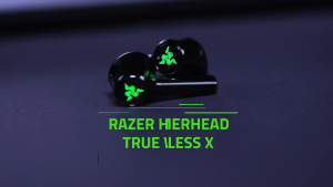 Headset gaming headset Bluetooth nirkabel sejati Razer Hammerhead dengan mikrofon HiFi stereo