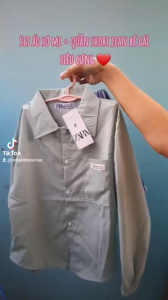 Set quần jeans kèm áo sơ mi dài tay bé gái style ngọt ngào siêu cưng size 130-140-150