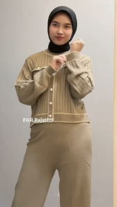 F&R Oneset Aulia Knits: Setelan Kekinian untuk Wanita