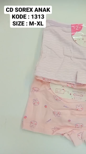Sorex Kids Celana Dalam Anak Perempuan Cd Boxer SK1313 Katun Premium