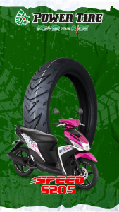 POWER TIRE SPEED S205 4 PLY RATING - ON ROAD SINGLE \"TIRE SIZE 131417\" (RAIDERWAVESMASHMIOCLICKBEAT.GEAR)