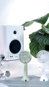 KIPAS ROBOT RT-BF19 Mini Fan Desktop Stand Hand-Held Original