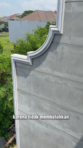 Tali air / U Channel / Groove Joint SCK U20 W UPVC 2.5m