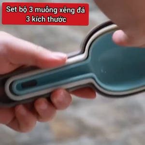 Set Bộ 3 Xẻng Xúc Đá Muỗng Trà Sữa Muỗng Múc Đá Bằng Nhựa 3 Trong 1 Xẻng Xúc Trà Ngũ Cốc Thực Phẩm Cafe Muỗng Múc Gạo