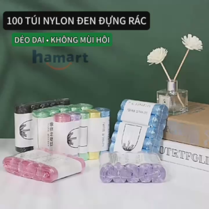 20 Túi Rác Tự Phân Huỷ Sinh Học Văn Phòng 45x50cm Bọc Đựng Rác Đen SIÊU MỎNG SIÊU DAI