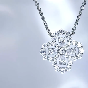 COD ❤️ Kalung Tahan Karat permata simple / Kalung style korea permata indah Anti Luntur