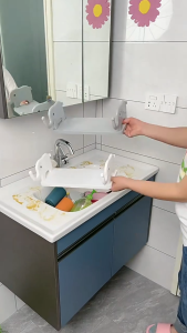 ชั้นวางช้างใหม่ไม่มีรูพรุนชั้นเก็บของติดผนังห้องครัวและห้องน้ำชั้นวางอเนกประสงค์ G2667