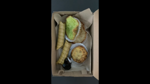 [PER 10 LEMBAR]DUS KUE  22cmx14cm NX KRAFT 330gsm AJP