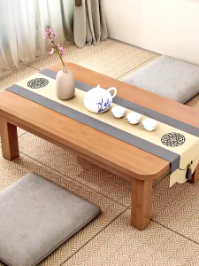 Bamboo Tea table Foldable Bay Window Table Coffee Table Side Table Bay Window Table tatami table Balcony Low Table Mini Table meja teh 小桌子/茶几桌