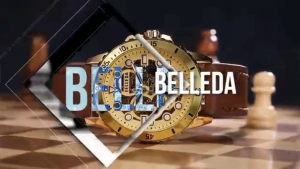 Jam Tangan Pria Belleda 9352 Kulit Mesin Otomatis Fashion Populer Anti Air