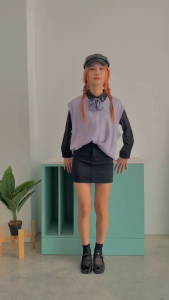 Issa Apparel Jamie Short Denim Skirt กระโปรงยีนส์สั้นเอวสูงทรงเอเรียบหรูรุ่นคลาสสิค ผ้าไม่ยืด ผ้านิ่มใส่สบายไม่อึดอัด 🧡