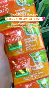 MAKARIZO Hair Energy Shampoo Sachet 10mL (2x5mL) | Fibertherapy Shampo Sampo (BPOM)
