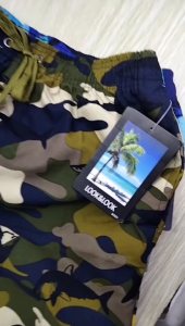 AMEI Mens Summer shorts #5823 Garterized with waist tie