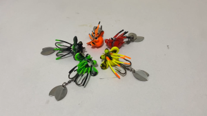 เหยื่อปลอม กบยาง MB Fishing เม่น MB02