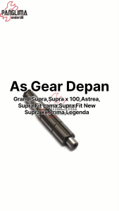 As Gear Depan Grand Supra Lama X 100 XX Fit Old New Astrea Prima Legenda Revo 100 Gigi Gir Shaft Counter Shaftcounter
