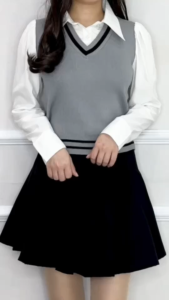 Silvervogue - SV 5933 - Eliena Knit Top | Atasan Rajut Stretch Poliester Pakaian Kasual Wanita