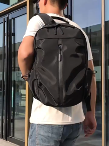 Mens waterproof backpack fashionable commuting bag computer bag student backpack computer bag#B0331