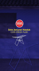 Zehn Jemuran Handuk CDR-0102A Putih