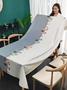 COD ผ้าคลุมโต๊ะลายใหม่ ผ้าปูโต๊ะแบบหนา PVC กันน้ำ กันน้ำมัน ทนทานใช้งานง่าย ทำความสะอาดง่าย ราคาถูก พร้อมจัดส่ง Everything