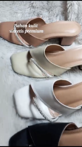 KH SHOP 1 Sandal Heels Wanita - Sendal Cewek Heals Terbaru Kekinian Kualitas Mewah