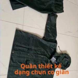 Áo mưa bộ (quầnáo) cao cấp quần áo đi mưa hàng cấp phát