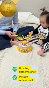 Mainan Tangkep Bebek Duck Catching Mainan Reflex Sensory Latihan Keterampilan Motorik Kado Hadiah Ultah Anak