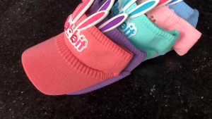 HIPPOLAND TOPI ANAK RAJUT VISOR PANTAI SUNSHADE MOTIF KARTUN ANTI UV LUCU ANAK LAKI PEREMPUAN IMPORT 425