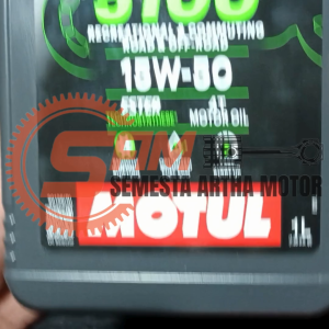 Oli Motor Sport Motul 5100 Ester Technosynthese 1L 10w40 15w50 R15 CBR Byson