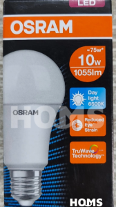 OSRAM Daylight BULB E27 10W 6500k LED Energy Saving Table Lamp Ceiling Down Light HOMS
