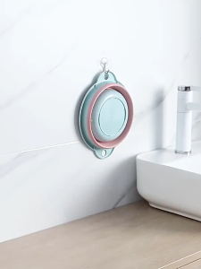 [HCM] Thau Gấp Gọn Chậu Xếp Gọn Silicon Mang Đi Du Lịch Thau Rửa Mặt Cho Sinh Viên Tiện Lợi Đa Năng -TyHome