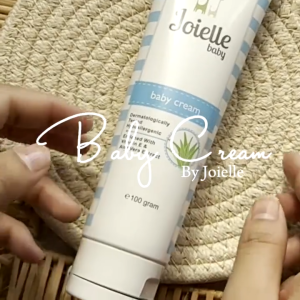 Joielle Baby Cream (100gram) for Normal to Sensitive Skin/Heat Rash/Milk Rash/Allergy Prone