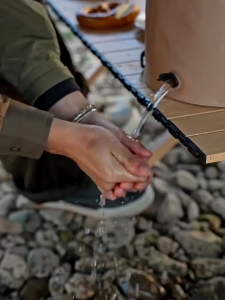 Naturehike Camping Foldable Bucket Portable Waterproof Round 10L 20L Water Transparent Container CNK2350CF010